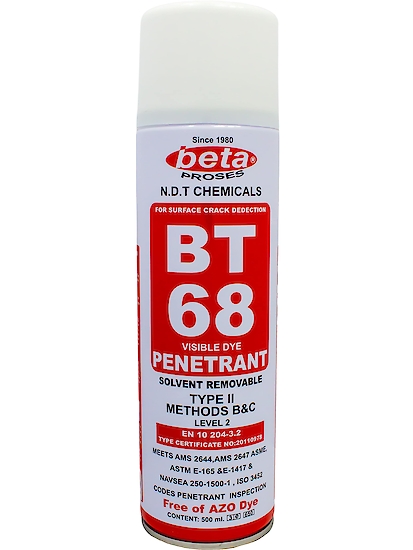 BT - 68 Penetrant Spray (Contrast Red) 500ml