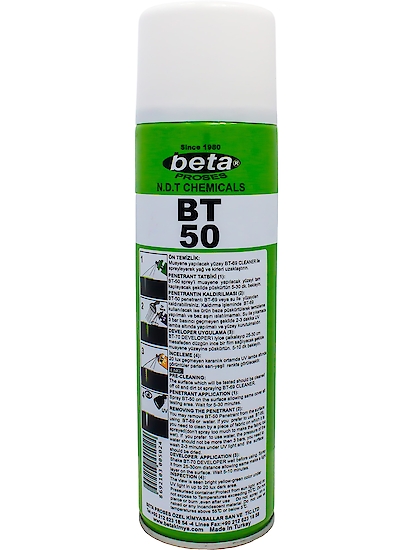 BT - 50 Fluorescent Penetrant Spray 500ml