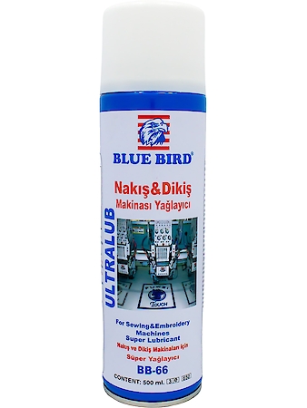 Blue Bird Nakış ve Dikiş Makine Yağı Sprey 500ml