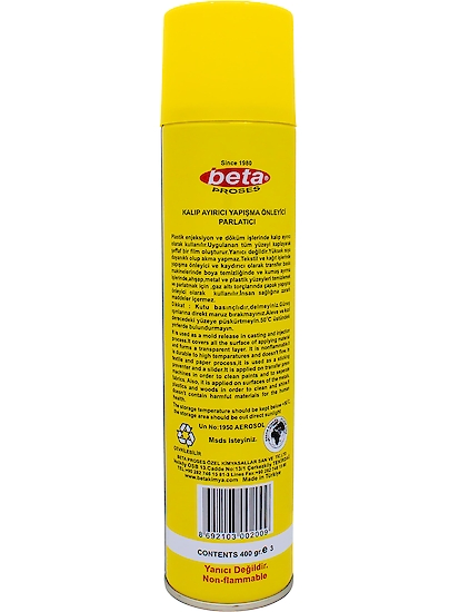 Beta Silikon Formula 1 Spray 400ml