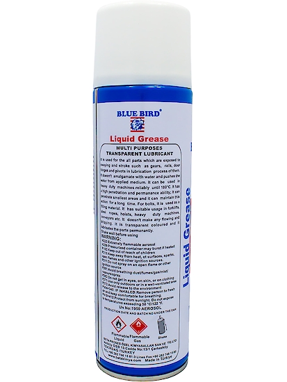 Blue Bird Liquid Grease Spray 500ml