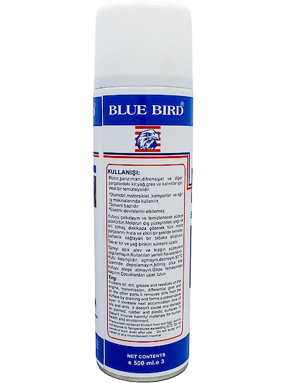 Blue Bird Motor Temizleyici Sprey 500ml